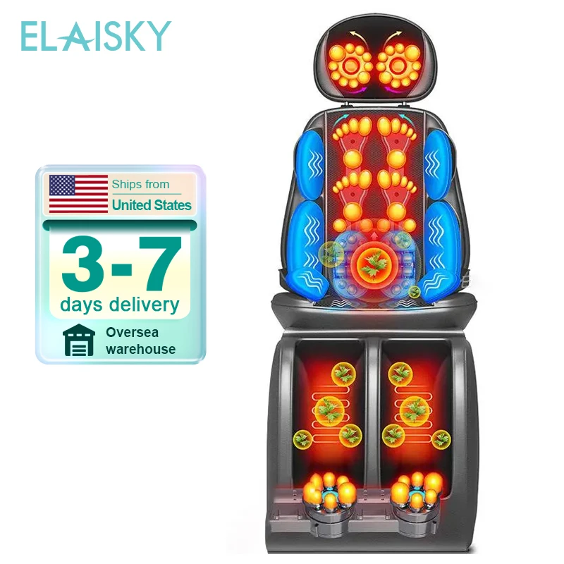 Электрическое массажное кресло для шеи спины талии массажная подушка с