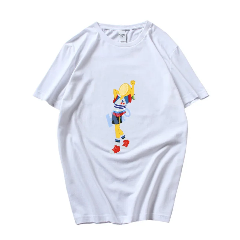 

Short Sleeve Cool T-Shirts for Men Cavetown Lemon Boy England Singer Musician Vintage Pure Cotton Tees Vintage Clothing Cotton