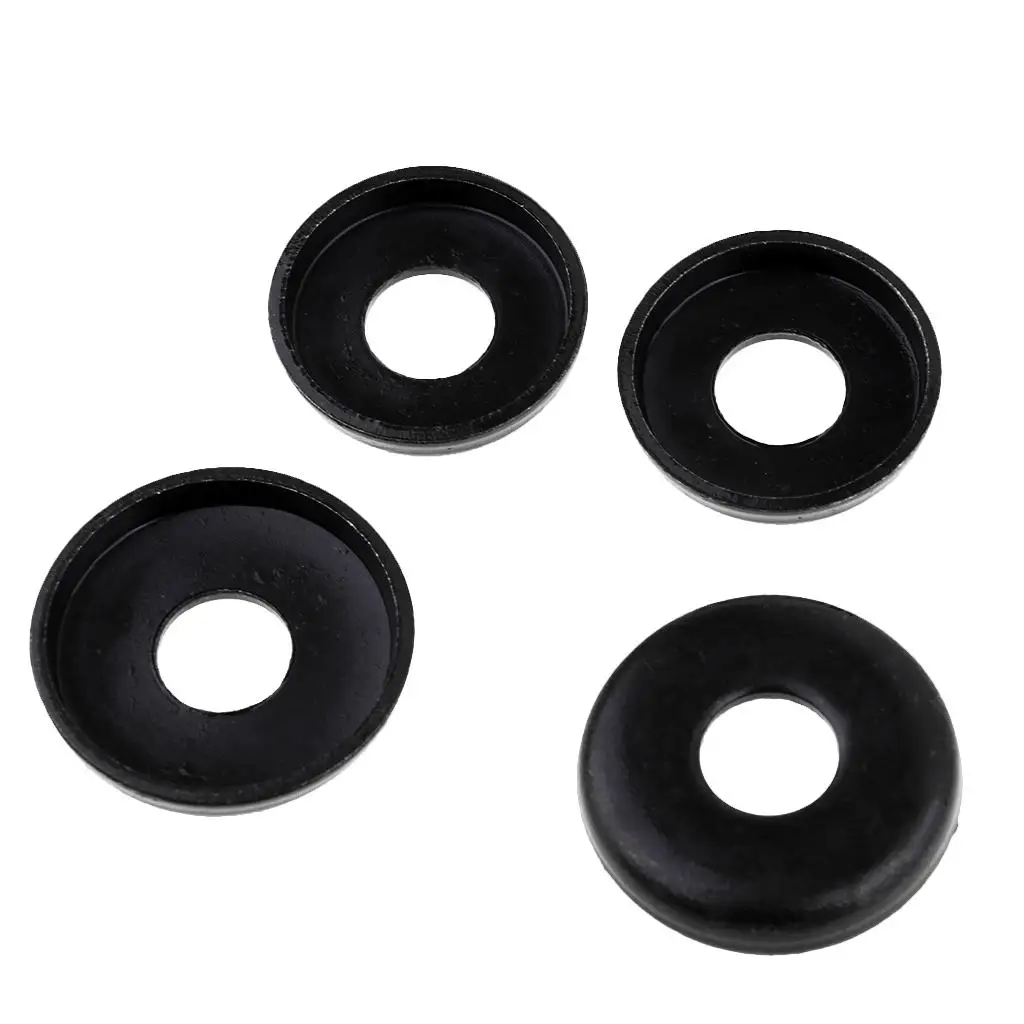 

2 Pair Skateboard Truck Cup Washer Replacement Upper/Lower Bushing Washers