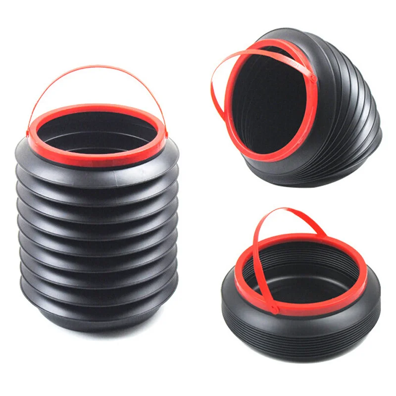 Trendy 4L car folding collapsible bucket fishing bucket of high-quality container storage box WY411