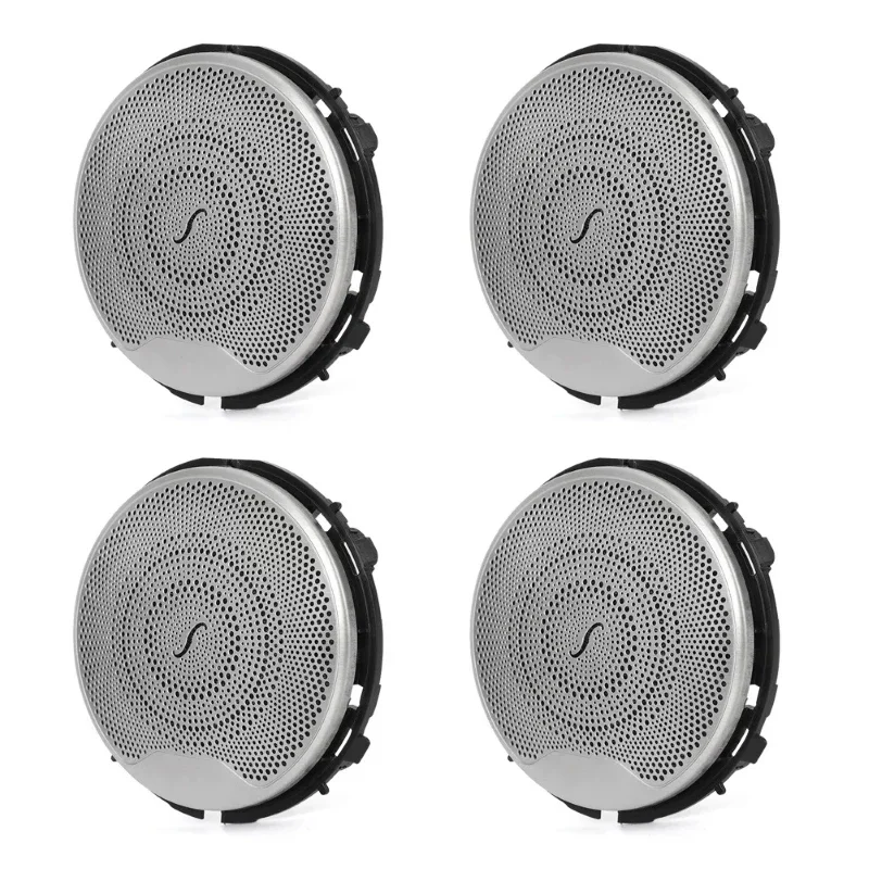 Автомобильный дверной аудиодинамик, защитная крышка, твитер, средняя накладка, крышка для Mercedes-Benz C Glc E-Class W205 W213 X253 2015-2021