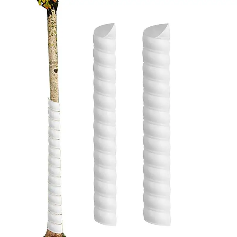 

Полезные протекторы для коры дерева, товары для садоводства, трубчатые обертки для багажника, универсальные предотвращающие хищников, гофрированные трубчатые обертки для багажника