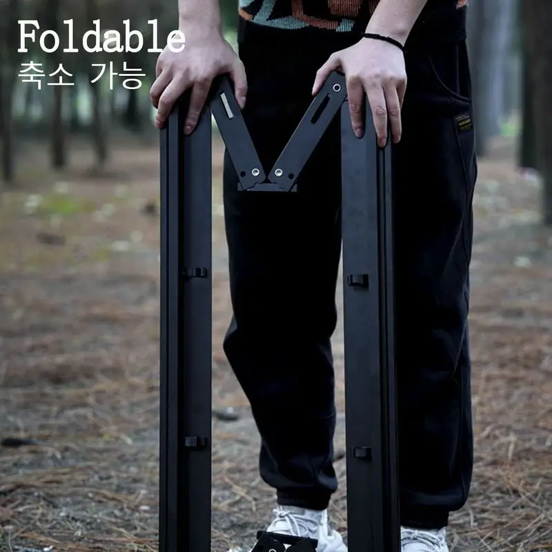 Складной стол для кемпинга из алюминиевого сплава легкая рама портативный