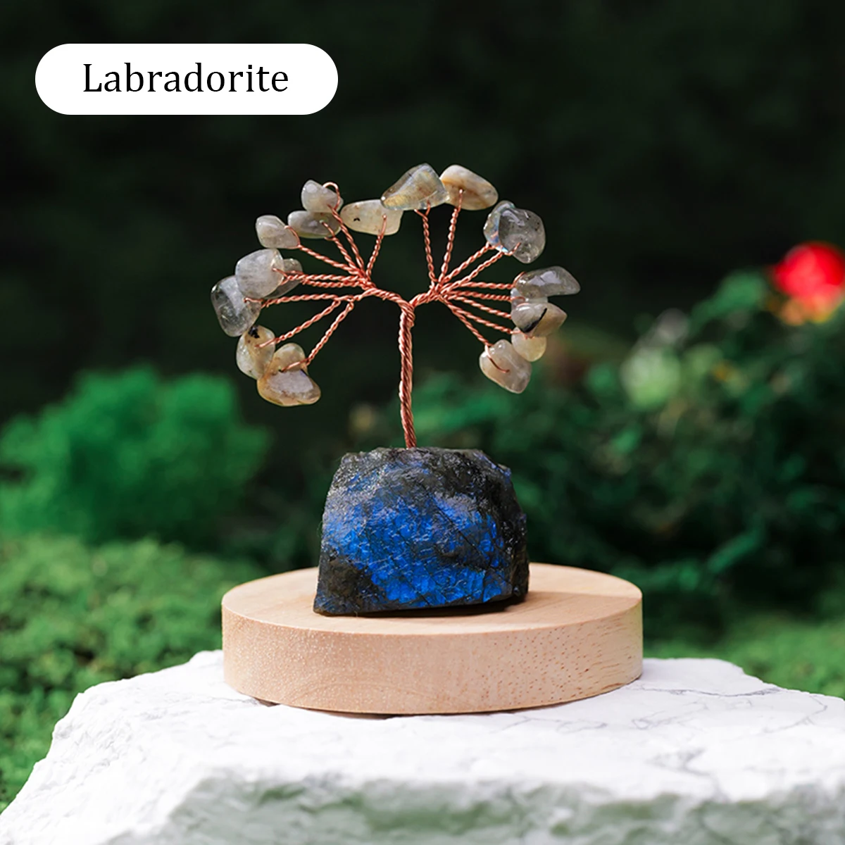 

1 шт., натуральный драгоценный камень, кристалл, счастливое дерево, неправильная основа из необработанного камня, домашний офис, стол, гостиная, хрустальный декор