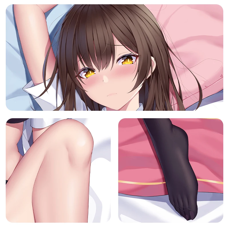 Огивара Sayu Higehiro Hige Soru. Наволочка для подушки Soshite Joshi Kosei O Hiro Dakimakura с двумя видами