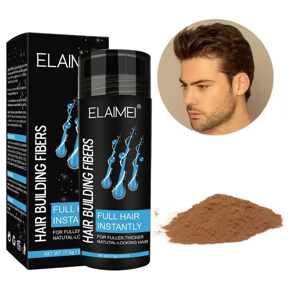 Волокна для волос Кератиновый спрей утолщения Волокно наращивания Пудра