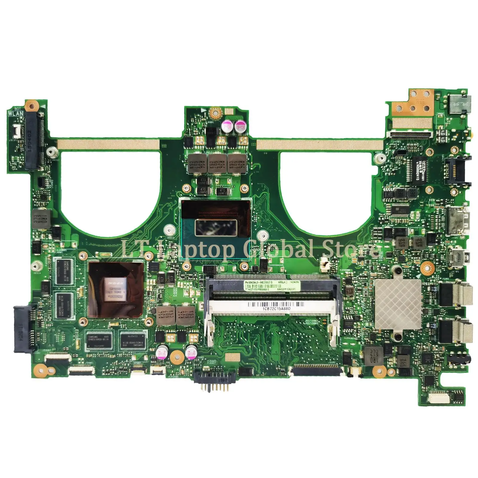 Рисунок 6 - Материнская плата ASUS N550JV N550JK