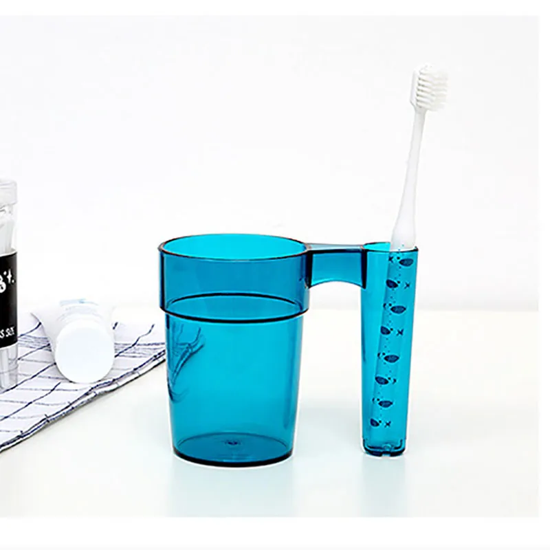 Креативный Противоскользящий мундштук чашка для мытья полости рта бытовая