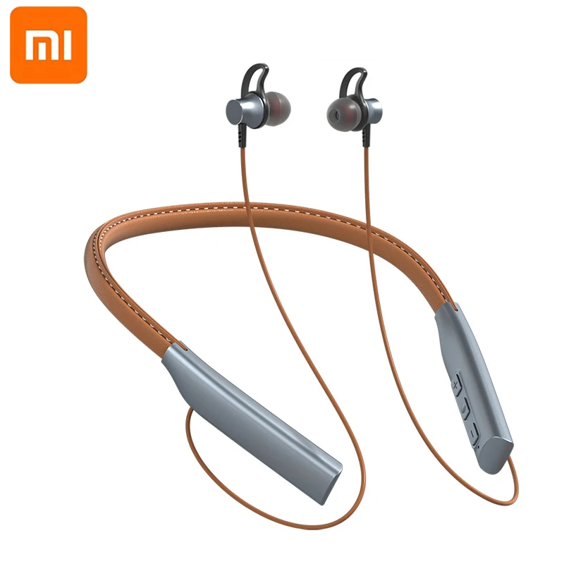 

Xiaomi Upgrade Bluetooth 5.0 Wireless Earbuds HiFi Stereo Deep Bass Headsets Magnetic Neckband 48H Playtime for Gym Running