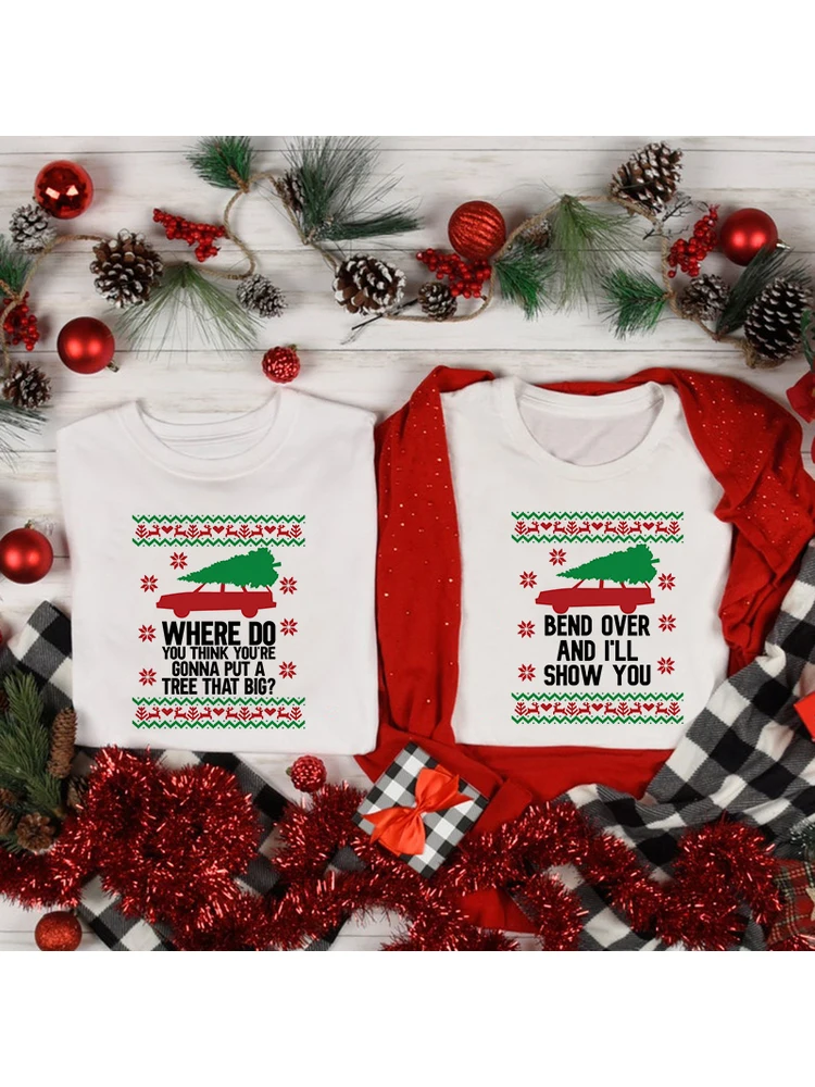 Как вы думаете, что собираетесь разместить такое большое дерево? Изгибайтесь, и я покажу вам пару фотографий, уродливые Рождественские футболки