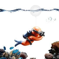 diver fish tank decoration durable floating device fish tank decors lovely diver fish tank decor for all kinds of fish and fish