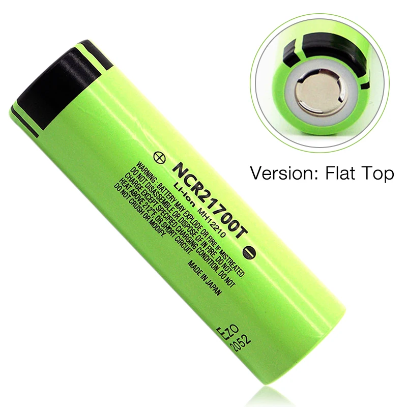 21700 NCR21700T литиевая батарея 4800mAH 3 7 V 40A с высоким током разрядки литий-ионная