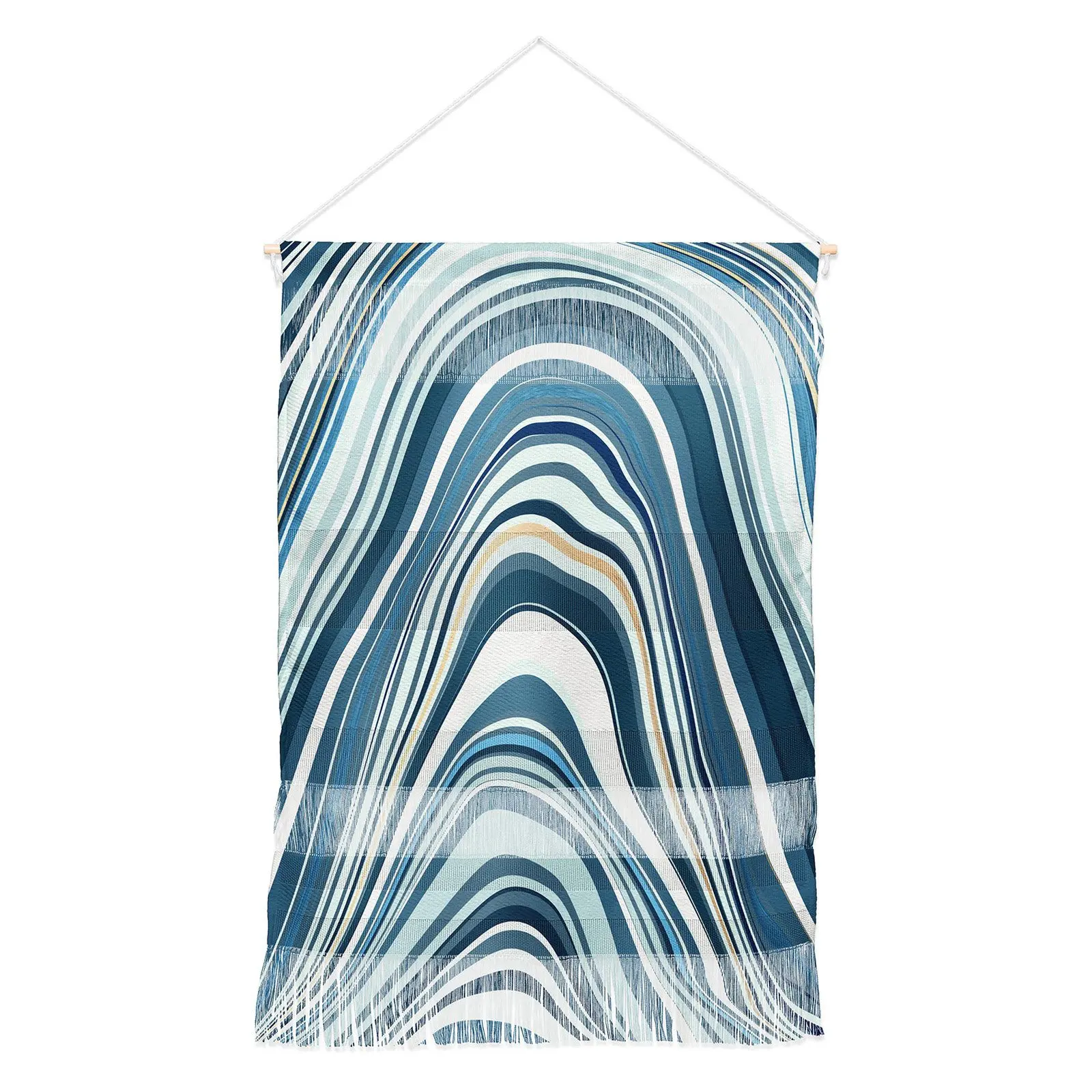 

Free Shipping Jacqueline Maldonado Marble Blue Hanging Tapestry