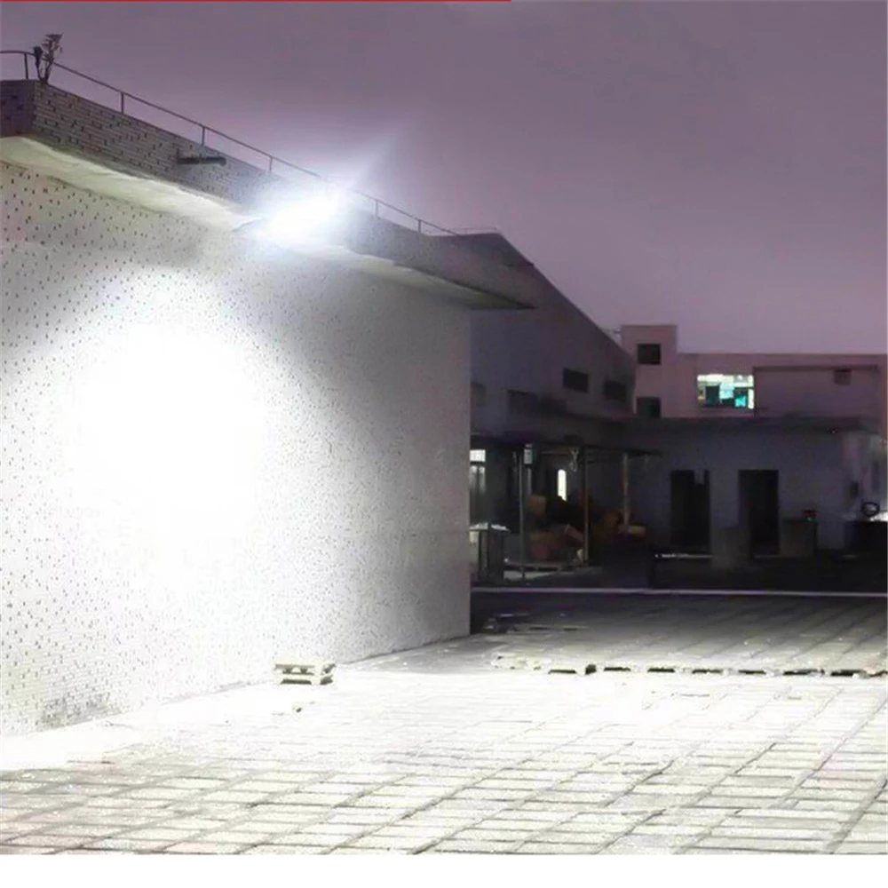 1000000LM 5000W Светодиодные солнечные фонари Открытый садовый уличный фонарь с