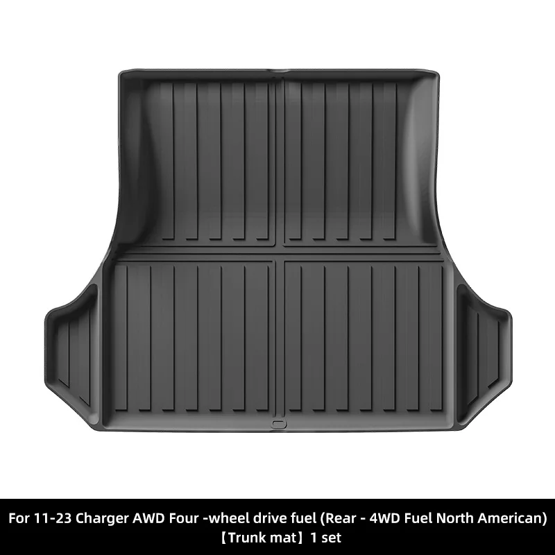 

Коврики в багажник для Dodge Charger AWD RWD 4WD 2WD 2011-2023, топливная версия в Северной Америке, водонепроницаемые нескользящие аксессуары