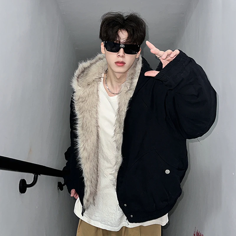 [OIMG] Мужская модная брендовая дизайнерская куртка Huo в американском стиле с