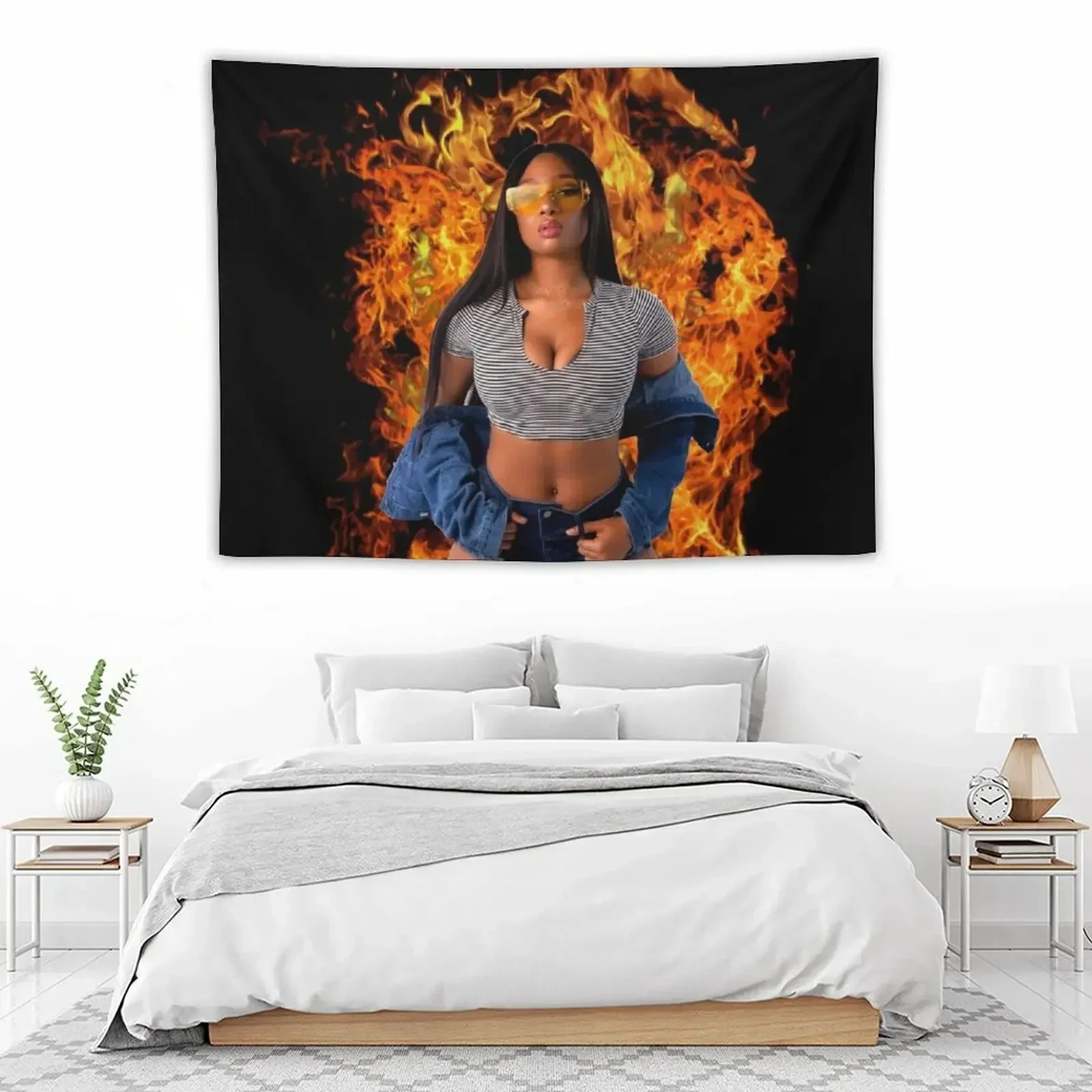 Меган Те жеребец гобелен Рождественское украшение Декор домашний