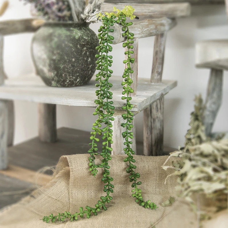 

Super Realistic Artificial Plant 72 Cm Natural Garland Simulation Succulent Ornaments Home Flexible Decoration