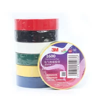 original 3m vinyl adhesive insulating tape 1600 leaded pvc electrical high temperature insulation waterproof 18mm20m0 15mm