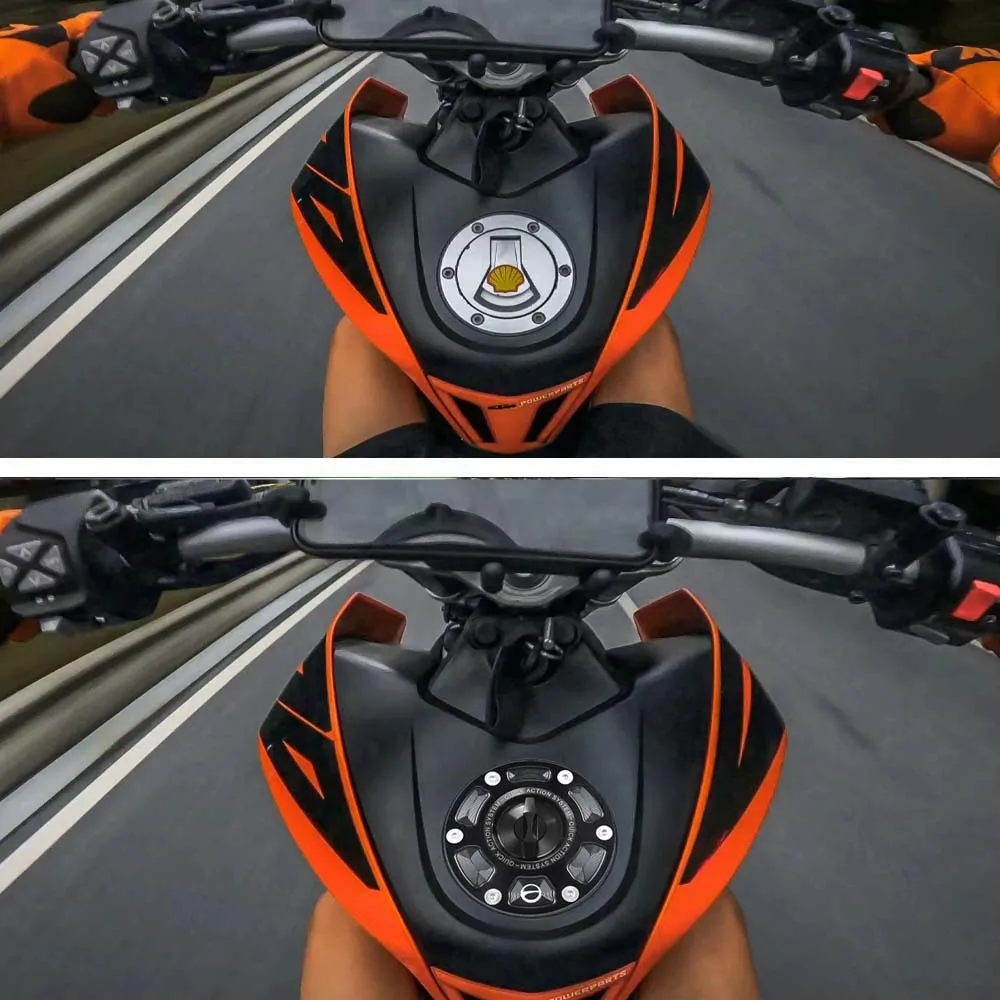 Мотоциклетная крышка топливного фильтра с ЧПУ для быстрой бензобаки Super Duke 990 и