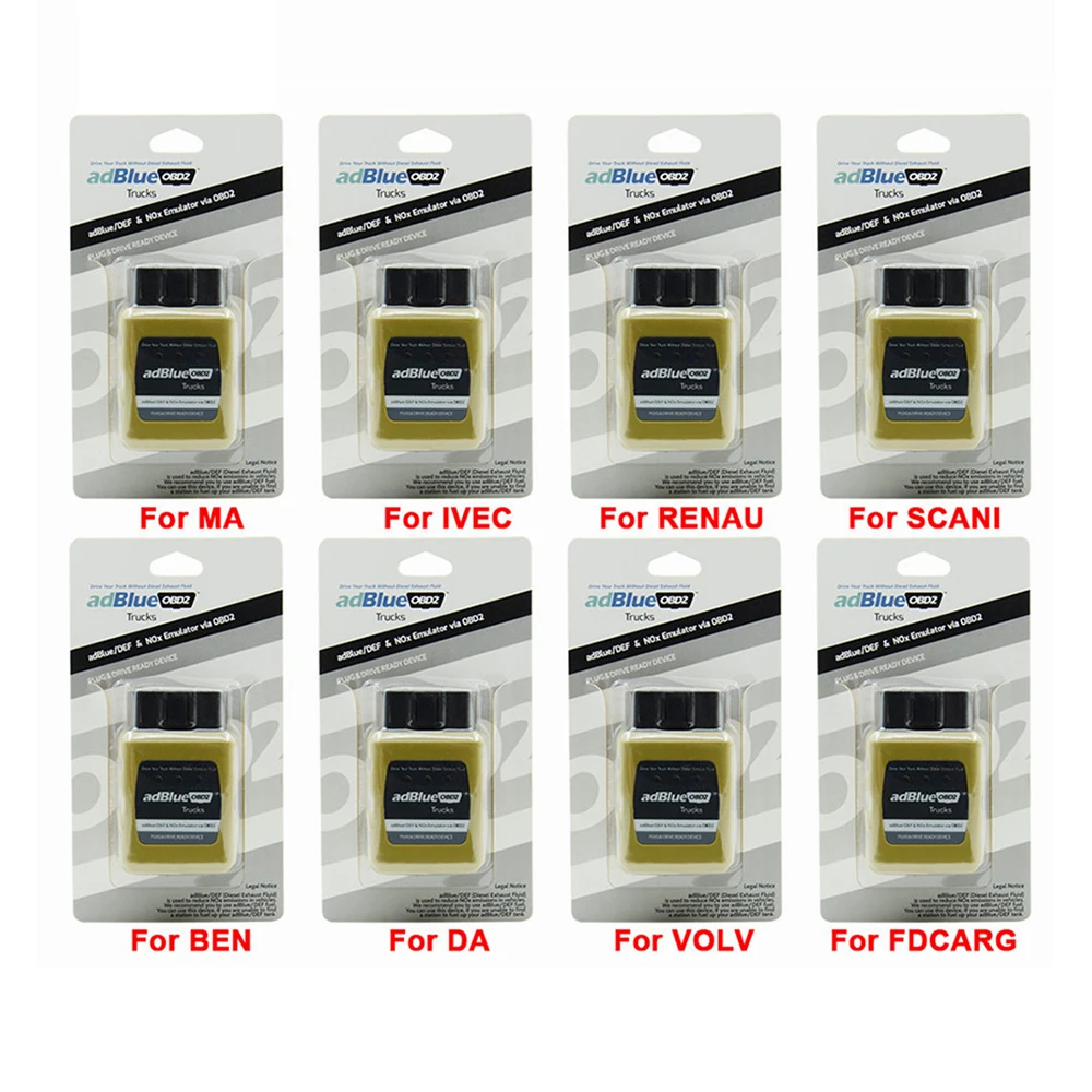 

Эмулятор AdBlue EURO 4/5 OBD OBDII AdBlueOBD2 OBD2 NOx Ad синий эмулятор для Scania для DAF для Renault для IVECO для Volvo