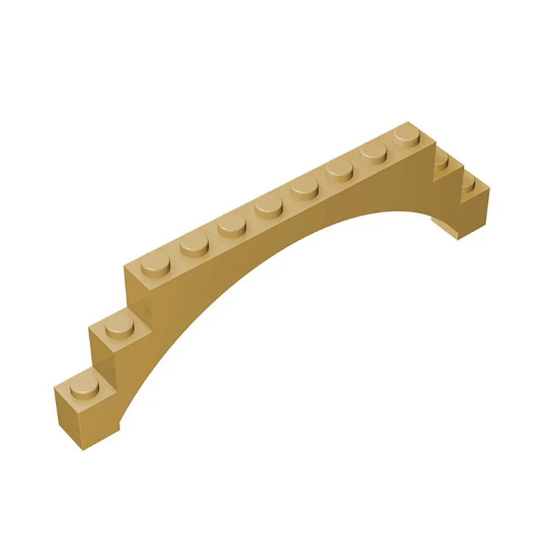 

1pc Compatible MOC Brick Parts 18838 Brick Arch 1 x 12 x 3 Raised Arch Building Block Particle DIY Assmble Kid Puzzle Toy Gift
