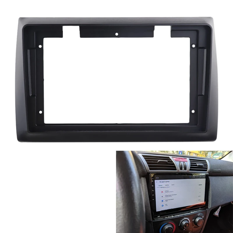 

2 Din Car Radio Fascia for FIAT Stilo 2001-2010 DVD Stereo Frame Plate Adapter Mounting Dash Installation Bezel Trim Kit
