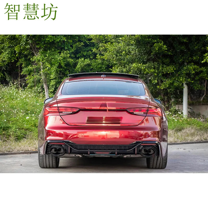 Подходит для Audi A5 S5 2021 года, модифицированных под RS5, с полным комплектом обвеса: передняя часть, решетка радиатора, боковые пороги, бампер, задний спойлер, A. (art.: 3920d8f8ee214) - 3920d8f8ee214