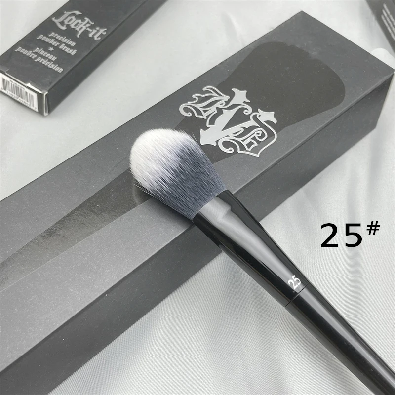 

KVD N°25 BLACK Precision Powder Makeup Brush - Tapered Fluffy Blusher Highlighter Cheek Beauty Cosmetics Blender Precision Brush