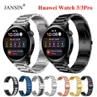 Ремешок из нержавеющей стали для смарт-часов Huawei Watch 3, браслет для HUAWEI WATCH 3 Pro, аксессуары для наручных часов 3 Pro