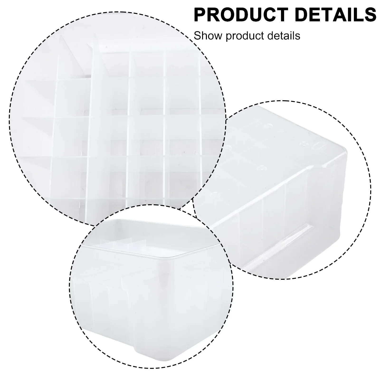 Чехол на подкладке 390 г пластик 23*18*10 7 см коробка для рыболовных снастей