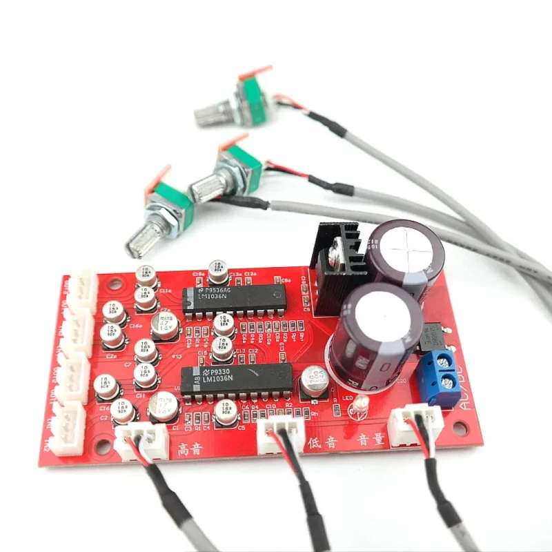 LM1036 Тональная плата с 4-канальным эффектом и LM4610 тональная Upc1892
