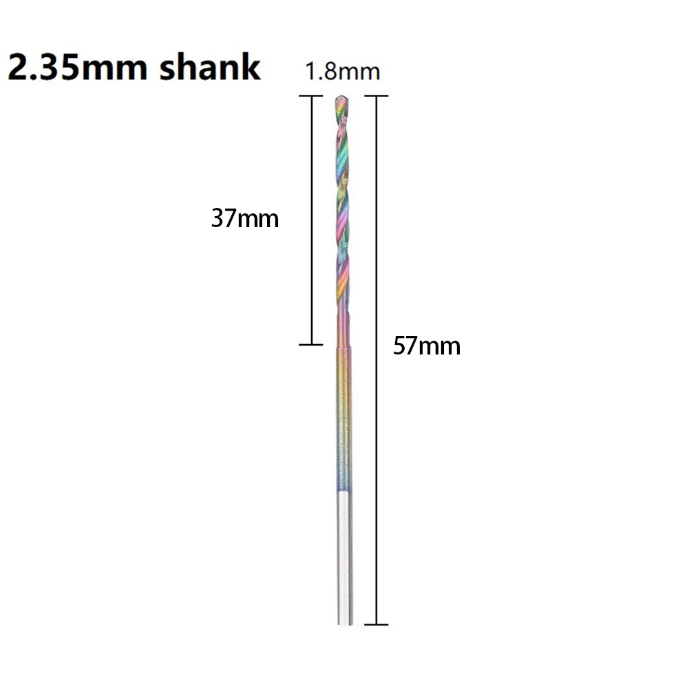 

Quenched HSS Twist Drill Bit Auger-drill Needle 0.8/1.0/1.2/1.5/1.8/2.0mm For 204 Teeth Machine Electronic Engraving Machine