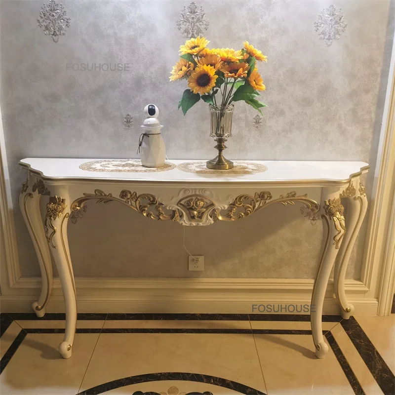 Европейские светильник роскошные входные столы для домашнего использования