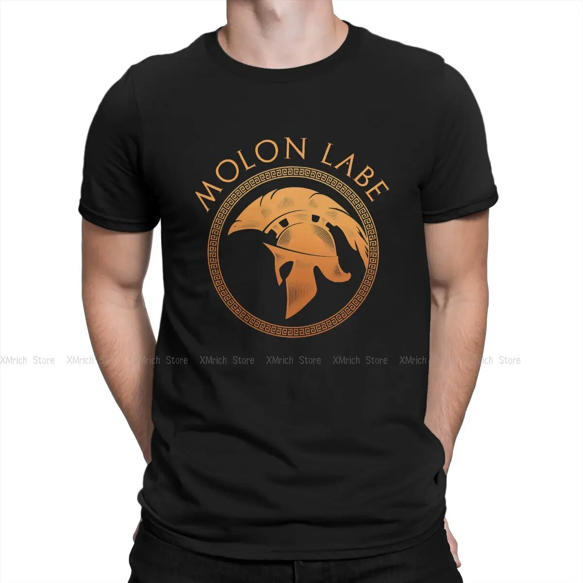 

Ancient Greeks Spartan Men's TShirt Molon Labe Fashion T Shirt Original Sweatshirts New Trend