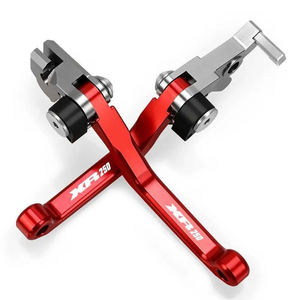 Поворотные тормозные рычаги сцепления для HONDA XR250 MOTARD 1995-2007 2006 2005, аксессуары для мотоциклов, тормозные ручки для грязевого велосипеда, рычаг