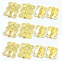antique box hinges butterfly gold engraving design box hinges for crafts wooden box jewelry box cabinet drawer decoration 12pc