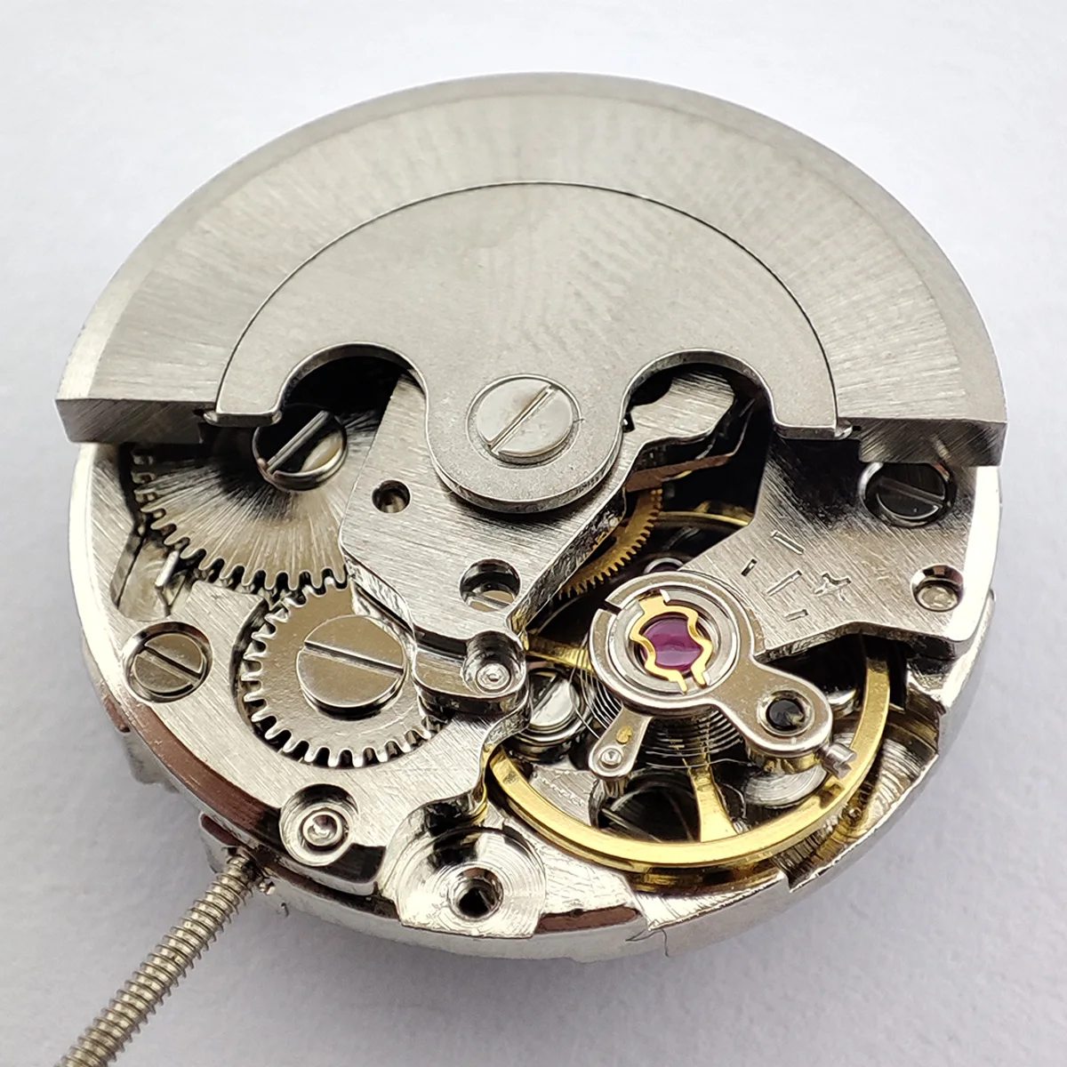 Часы наручные ST6 автоматические с календарем белый автоматический механический