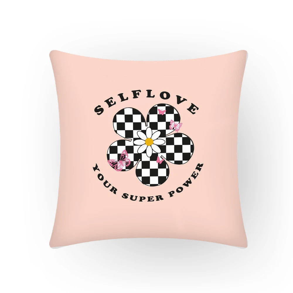 

Cartoon Nordic 45x45 Upholstery Pillowcase Decorative Pillows Colorful Home Decor Abstract Cushion Cover Sofa Textile Gift E2177