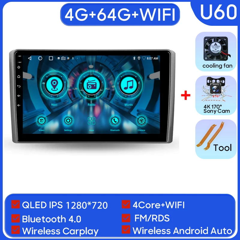 

Android Auto для Honda Element YH 2002-2006 Автомобильный радиоприемник Мультимедийный видеоплеер GPS-навигация Carplay QLED BT WIFI NO 2din DVD