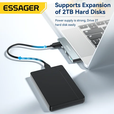 ESSAGER 3 в 1 USB-концентратор