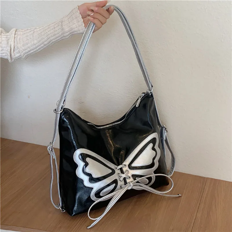 

Маленький рюкзак с бабочкой, индивидуальный дизайн ниши, рюкзак, осенняя новая вместительная сумка через плечо, модная популярная сумка для поездок