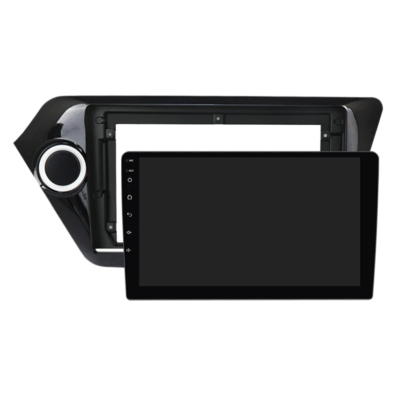 2 Din Автомобильная рама Fascia ДЛЯ Kia Rio3 Rio 3 K2 2010-2016 мультимедийный плеер Навигация DVD