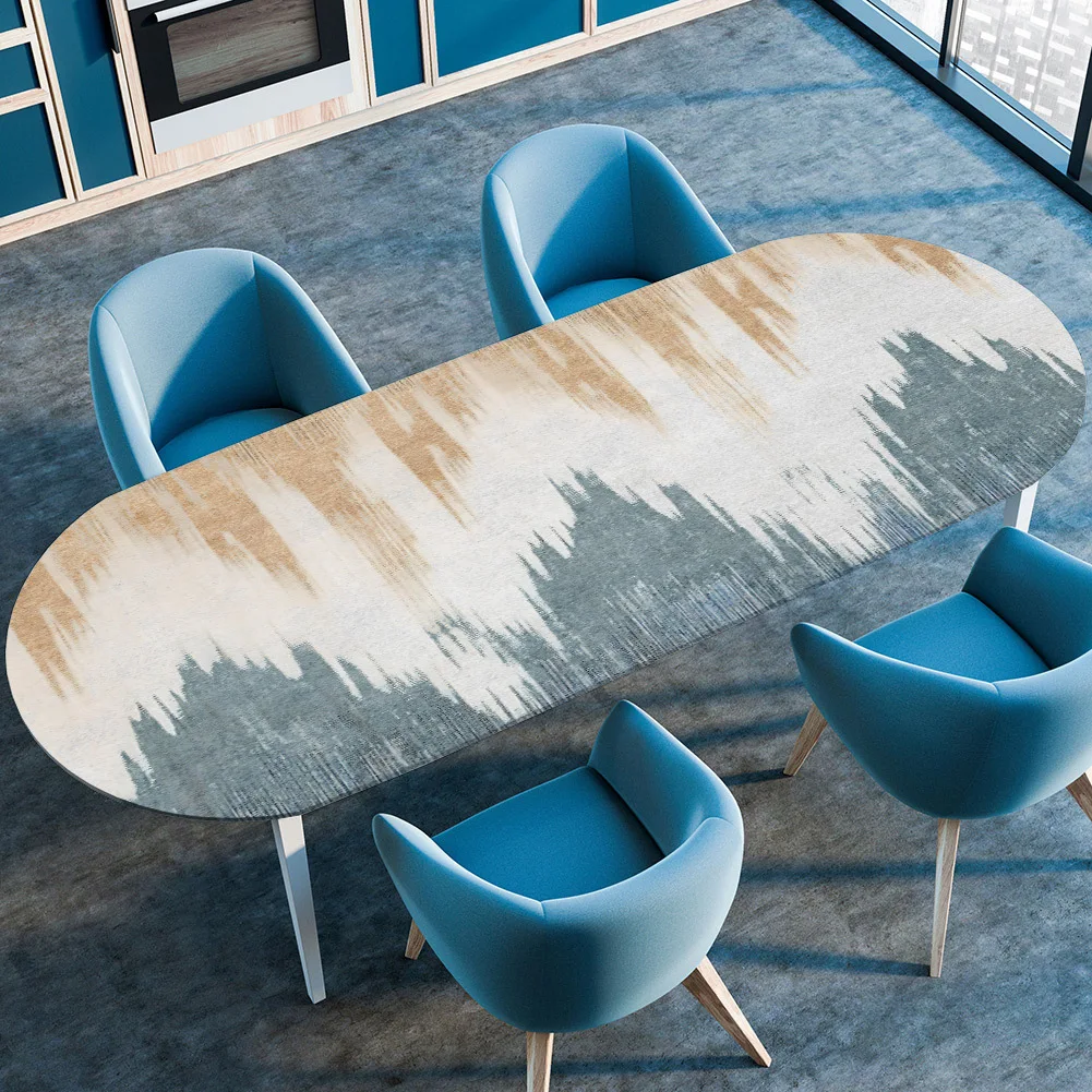 

Скатерть овальная из полиэстера