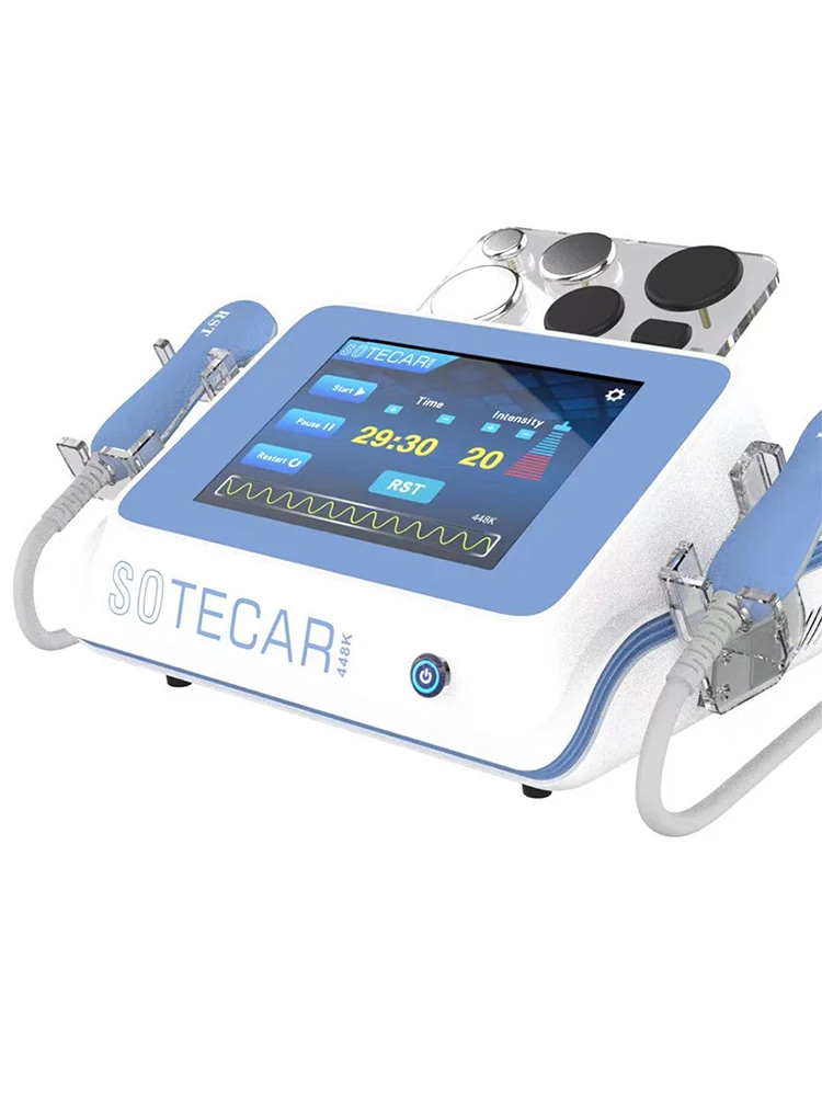 Портативная машина для похудения тела 448 кГц сжигания жира Tecar indiba Machine RES