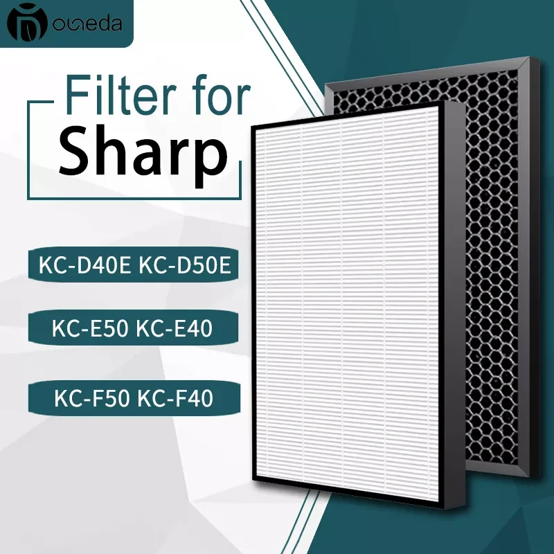 

For Sharp FZD40HFE FZ-D40DFE Replacement Air Purifier HEPA & Deodorizing Filter for KC-D50 KC-E50 KC-F50 KC-G50 KI-GS50 KC-D
