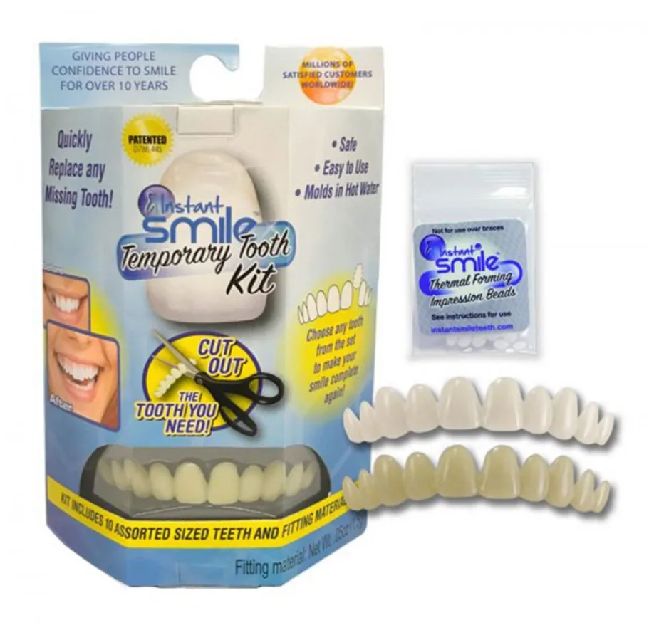 Falseteeth прочные высококачественные накладные зубы виниры для красоты временные