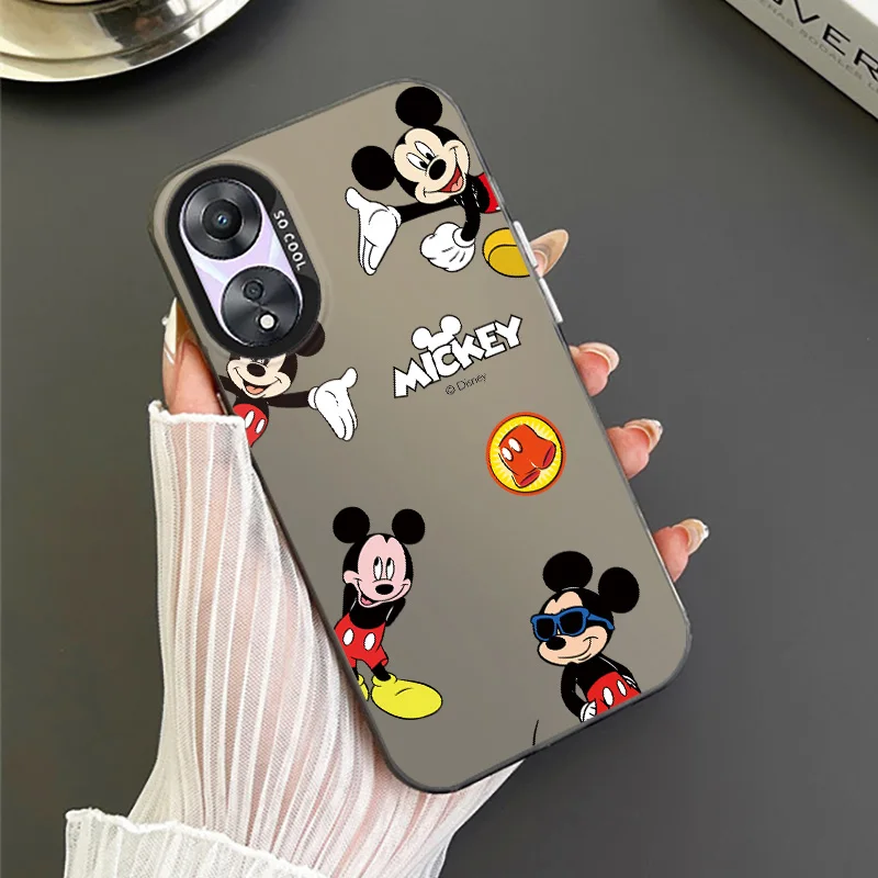 Микки Маус диснеевские Симпатичные для OPPO A 31 37 38 55 57 58 74 76 78 94 98 Reno 6 7 8 Z T Pro