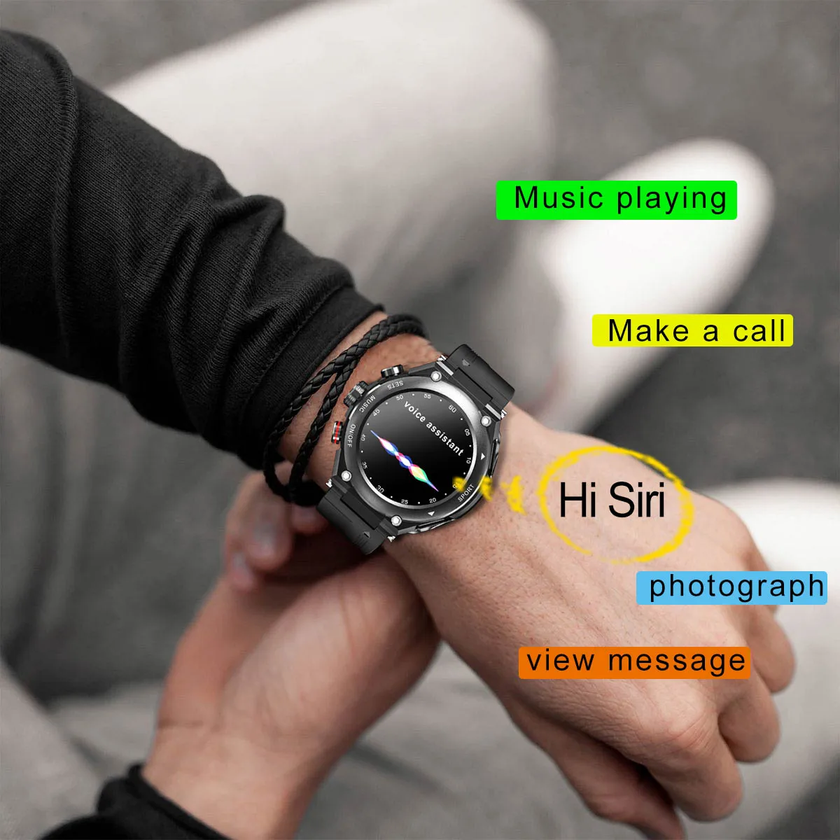T92 Smart Watch 2 in 1 TWS Wireless Headphone Local Music Call Men Women SmartWatch Heart Rate Waterproof Sports Smartwatch