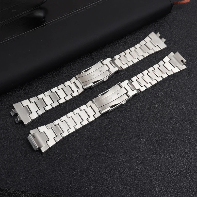 Stainless Steel Watch Strap For Casio GW-B5600 DW5600/M5610/GMW-B5000/GA2100/GM-2100 WatchBand Solid Metal Steel Strap Bracelet